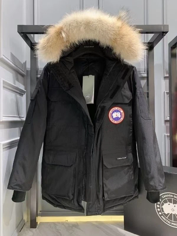 Talla S-XXL Canada Goose Hombre Chaqueta Plumón Negro Envío Gratis Foto 2 de 4