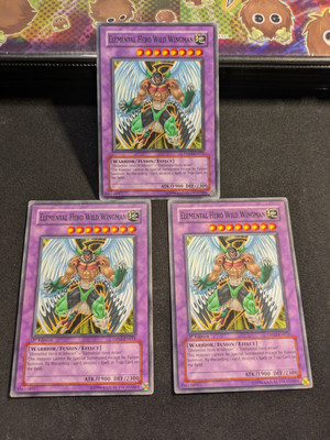 Elemental Hero Wild Wingman DP03-EN011 - Jaden Yuki 2 - x3 Playset