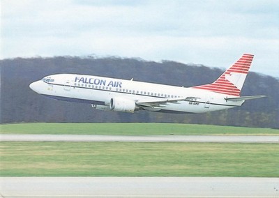 Postcard Airline Falcon Air SE-DPC CC8.