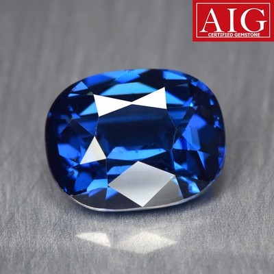 3.09Ct AIG Certified _ Genuine Quality Unheated COBALT SPINEL From Tanzania