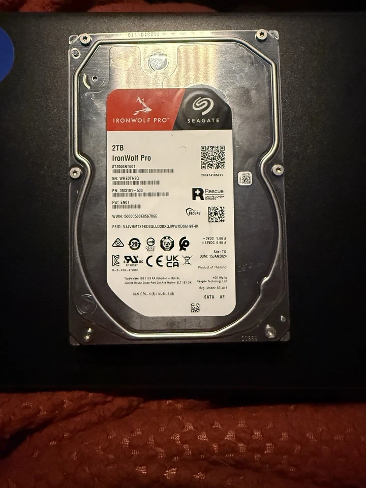 Seagate Ironwolf Pro 2tb St2000nt001 - Image 2 of 4