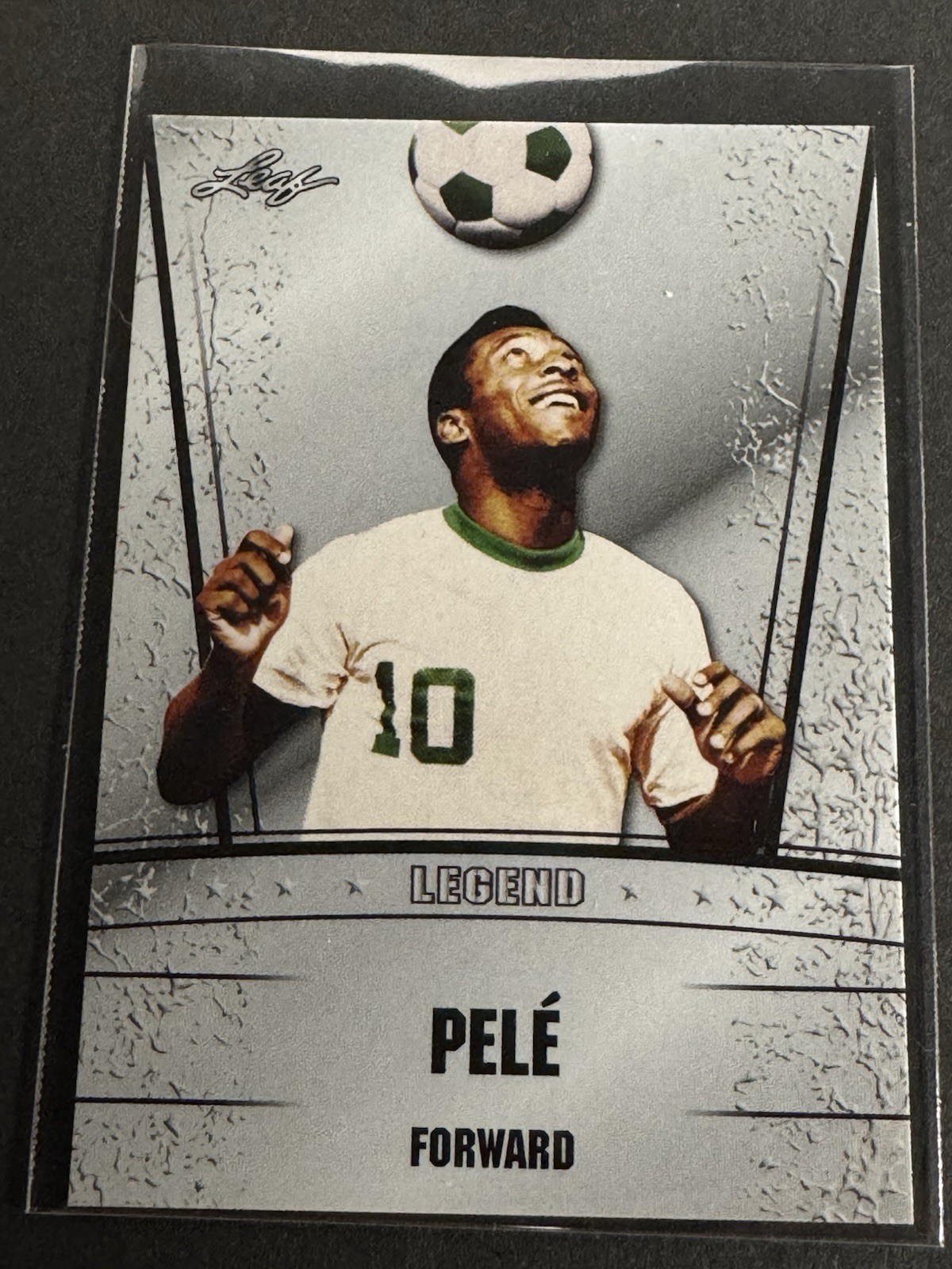 2024 Leaf SILVER LEGEND PELE #SL-11 SOCCER LEGEND