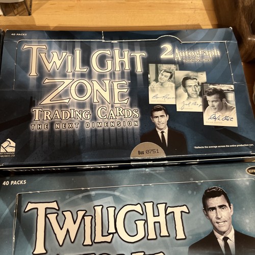 Cinque scatole vuote Twilight Zone e cinque involucri della serie 1-2-3-4-5 �� - Foto 3 di 14