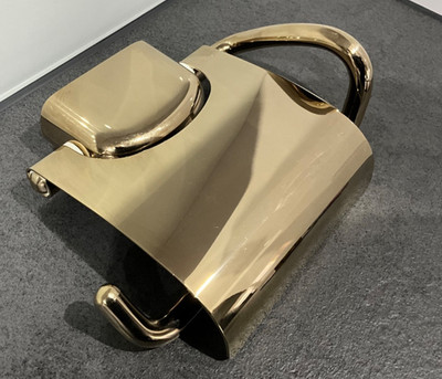Keuco Mango Papierhalter  in Edelmessing aus Ausstellung , B-Ware, alte Serie