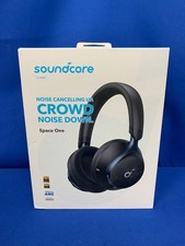 Soundcore Space One Wireless Over-Ear Headphones - Jet Black