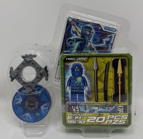 New* LEGO Ninjago Spinjitzu NRG JAY 9570 2012 Golden Weapon US Retail VERY RARE