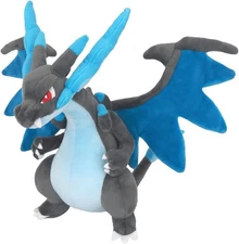 Pokemon All Star Collection Mega Charizard X Plush Toy S 26cm Sanei Japan