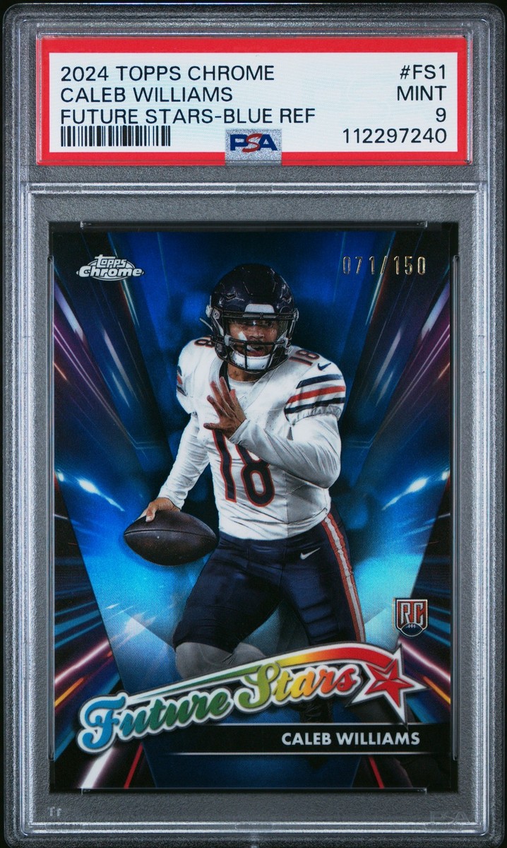 2024 Topps Chrome - Future Stars Caleb Williams #FS-1 Blue