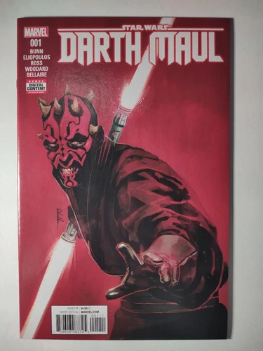 Star Wars: Darth Maul #1, NM-/9.2 Marvel Comics 2017, Darth Maul Series Coming