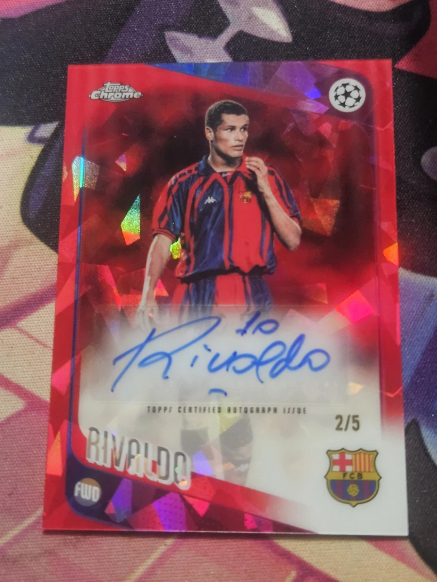 Topps Soccer FC Barcelona Autographed Sports Trading Cards
