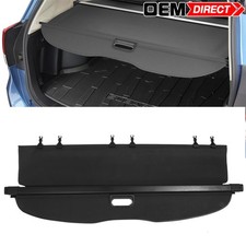 Fits 19-24 Subaru Forester Cargo Cover Trunk Privacy Retractable Shield Black