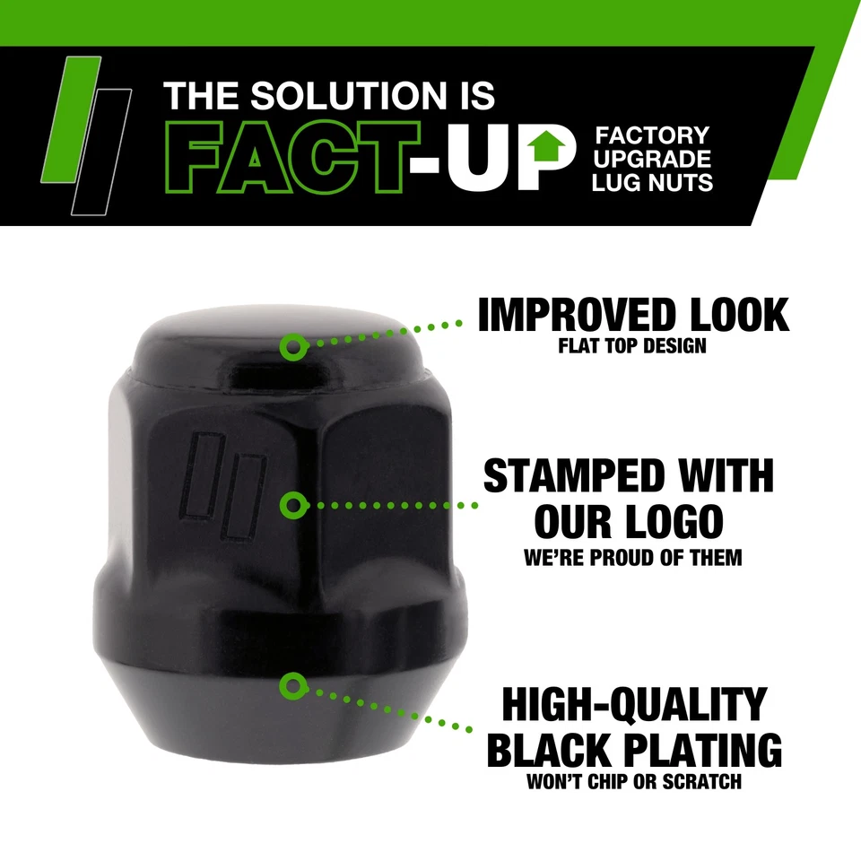 Black Lug Nuts | 1989-1997 Geo Tracker | Factory Wheels - Image 4 of 4