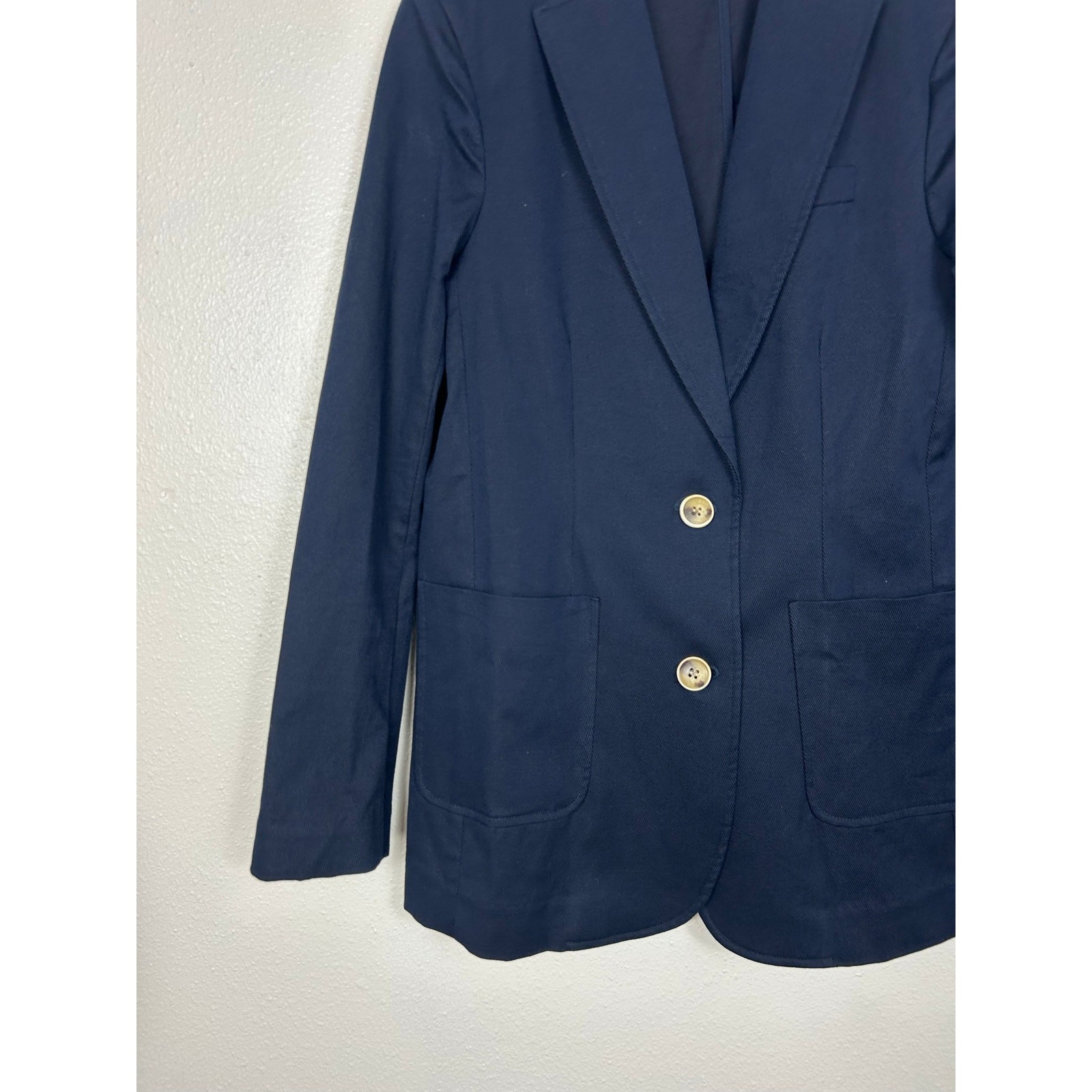 J. Mclaughlin Button up Tortoise Shell Button Jac… - image 3