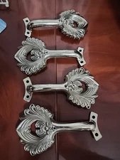 Vintage Harbor Breeze Gold Tone Ornate Marco Island  Ceiling Fan Arm Brackets (4