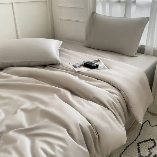 2025 Nordic Bed Linen 100% Cotton Bedding Set with Sheet Duvet Cover Pillowcase - Picture 12 of 44
