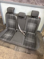 Rücksitzbank komplett incl Kopfstützen Stoff VW Polo 6C