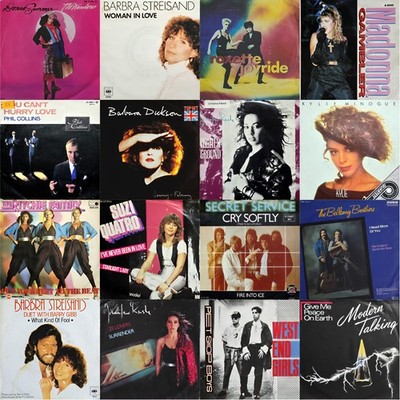 Rock und Pop der 80er Jahre - Ab 1,00 Euro zum Aussuchen. Guter Zustand!
