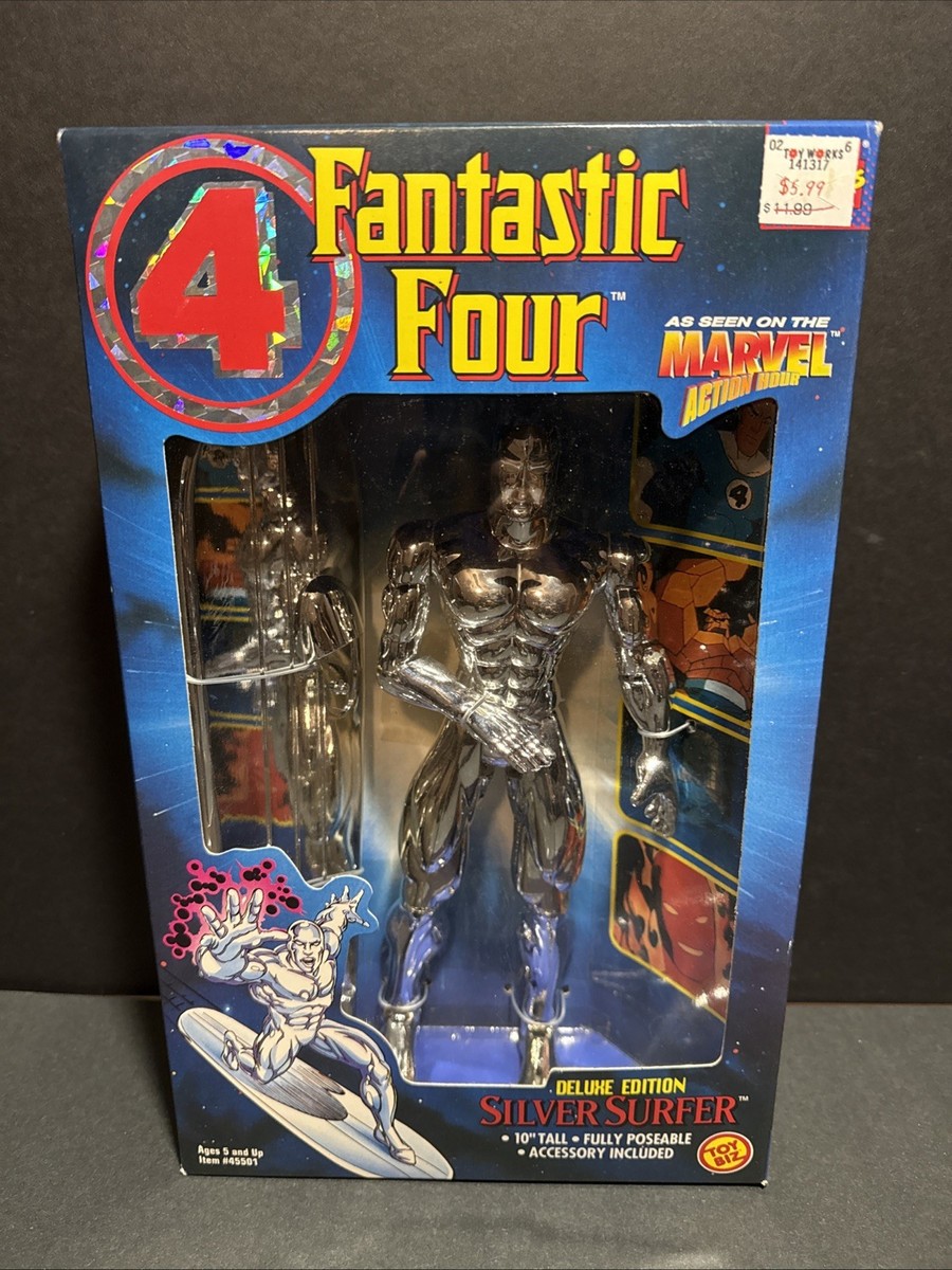 Silver Surfer 10 Inch Deluxe Figure Fantastic Four Marvel