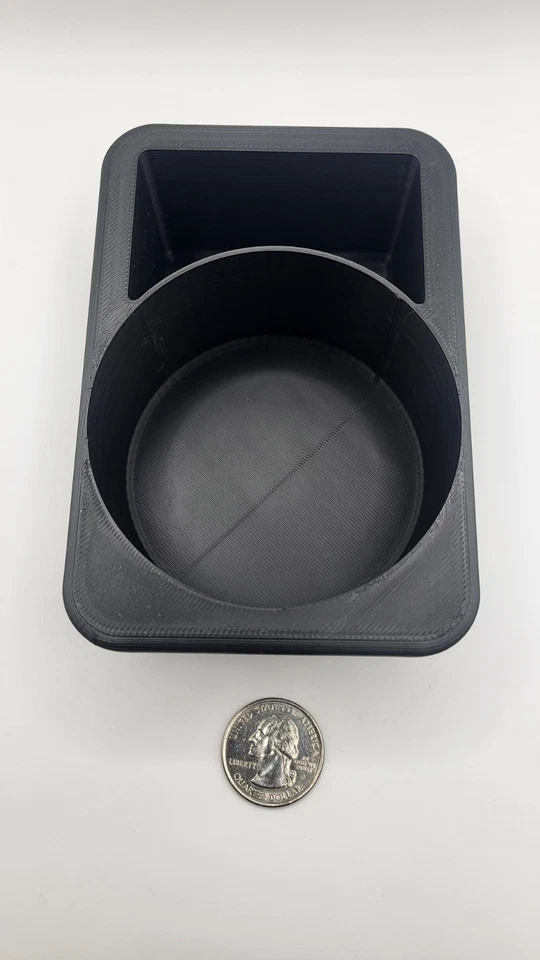 1981-1983 Mazda RX7 подстаканник вставить 3D напечатано ASA прочный индивидуальный - Изображение 2 из 4