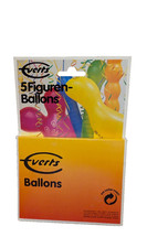 Everts 5 m Figuren- multicoloured party balloons vintage figure vintage