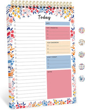To Do List Notepad - to Do List Notebook for Work with 52 Sheets, Undated Daily