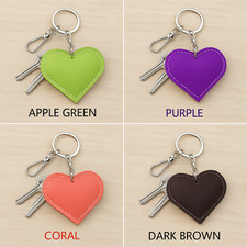 Ladies Leather Heart Love Keyring Bag Hang/ Purse/Mobile Phone Keyring New