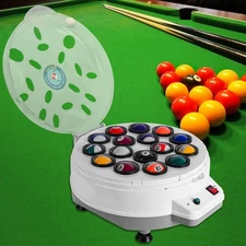 Pool Ball Cleaner,110V Automatic Billiard Ball Cleaner,Pool Ball Cleaner Mach...