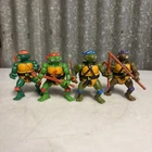Vintage Teenage Mutant Ninja Turtles TMNT 1988 Original 4 Action Figure Lot