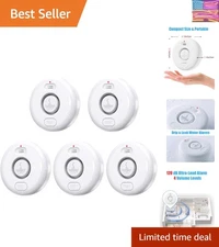 Sensitive Water Leak Detection System - 120dB Alarm, Easy Install for Home Use