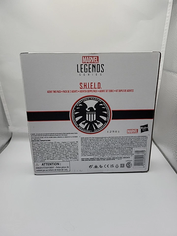 Фигурки Marvel Legends SHIELD Agent упаковка 2 шт. Hasbro Pulse эксклюзивные 6 дюймов 2021 - Изображение 3 из 4