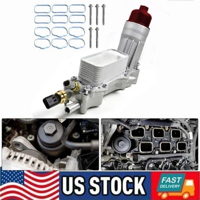 Engine Oil Cooler Filter Housing Assembly For Dodge Chrysler Jeep 2011-2022 3.6L