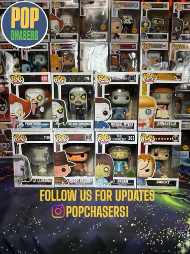 Funko POP! Movies: Horror Icons Set - #02-03-203-776-781-790-1130-1249