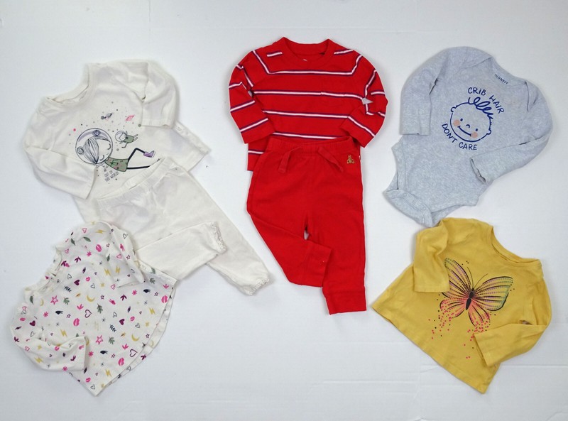 Baby Girl Fall Clothes Lot 7 pcs 6-12 Months 6 9 12 70 cm Clothing Outfits Sets