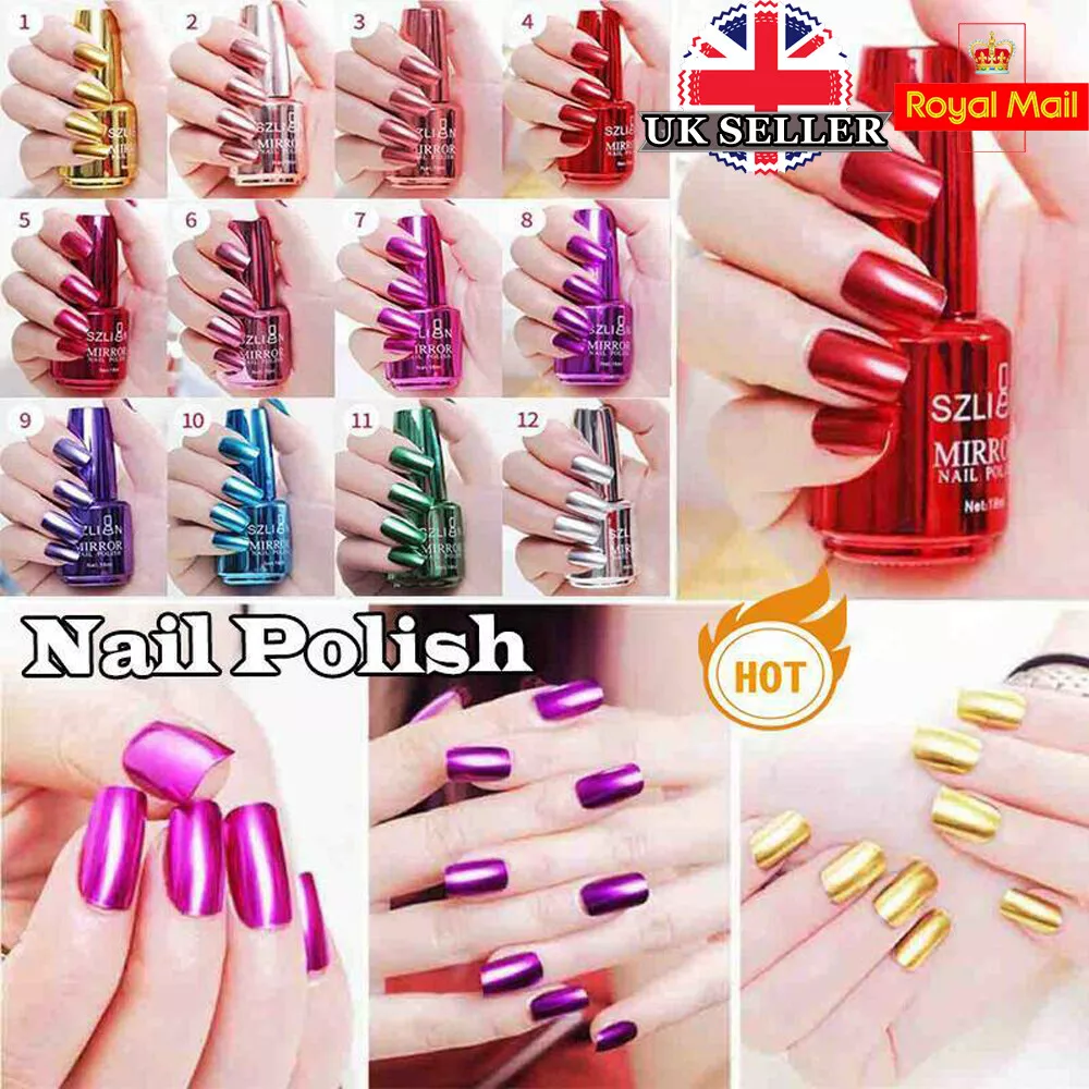 Metal nail polish online