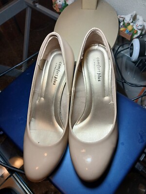 Comfort Plus by Predictions women's pumps slip-on shoes size 7-Preowned