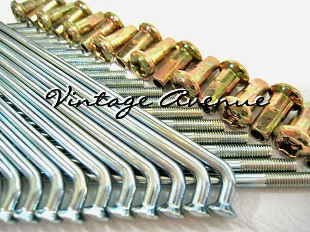 YAMAHA YZ250 YZ360 A/B/C YZ400 C/D/E/F 1976 1977 1978 1979 F+R SPOKE 72PCS (D) - Image 3 of 3