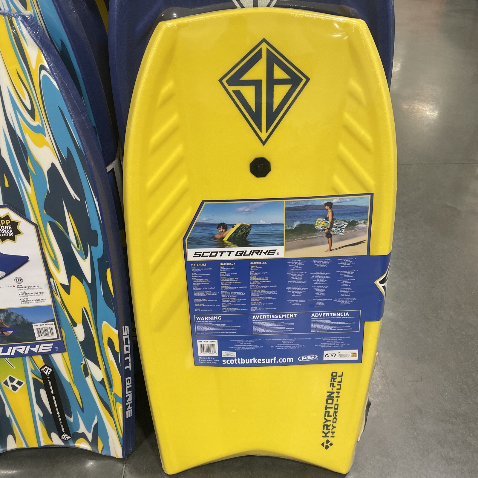 Bodyboard Pro The Scott Burke Surf Krypton Bodyboard (42 Inch) Is