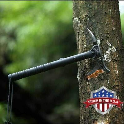 #ad USA STOCK Survival Tomahawk Tactical Throwing Hatchet Hunting Survival AXE Knife $19.99