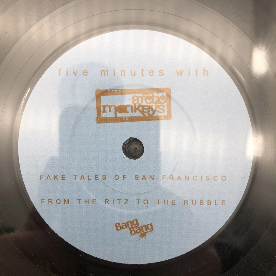 Arctic Monkeys Five Minutes With Arctic Monkeys 7" Very Rare Ltd Edition Framed Foto 3 de 4