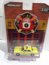 Greenlight Fire Rescue 1982 Plymouth Gran Fury Detroit Michigan Fire Department