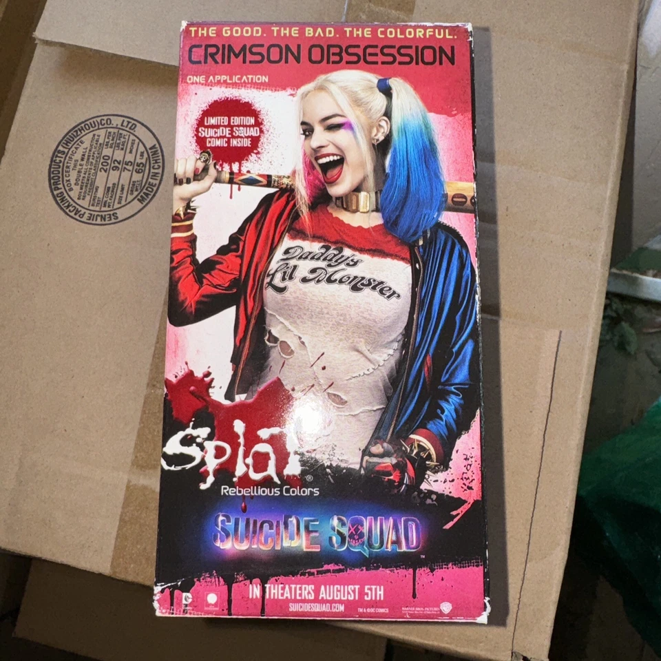 Splat Rebellious Colors Semi-Permanent Hair Dye Crimson Obsession Red (1 Box) - Image 2 of 2