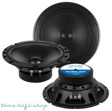 Crunch GTS-6.2W 16,5cm 200 Watt 1-Wege Lautsprecher Auto Set 165mm Kicker Boxen