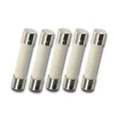 Pack of 5, 5x20mm 2A 250v Slow Blow Ceramic Fuse, T2a (S505-2-R, S505-2)