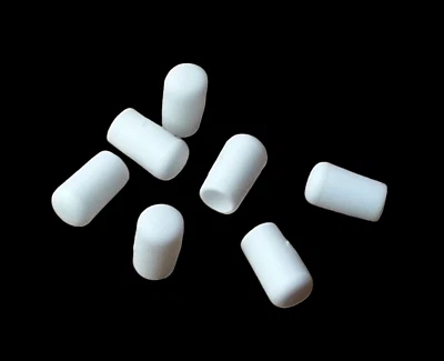 5mm Ferrules Plastic End Caps Rods Wires Cables Tubes Pipe Finishing / White