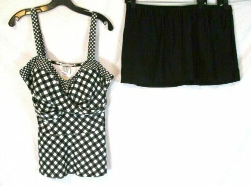 Verificación de mujer Isaac Mizrahi Traje de Baño de Nylon para De mujer