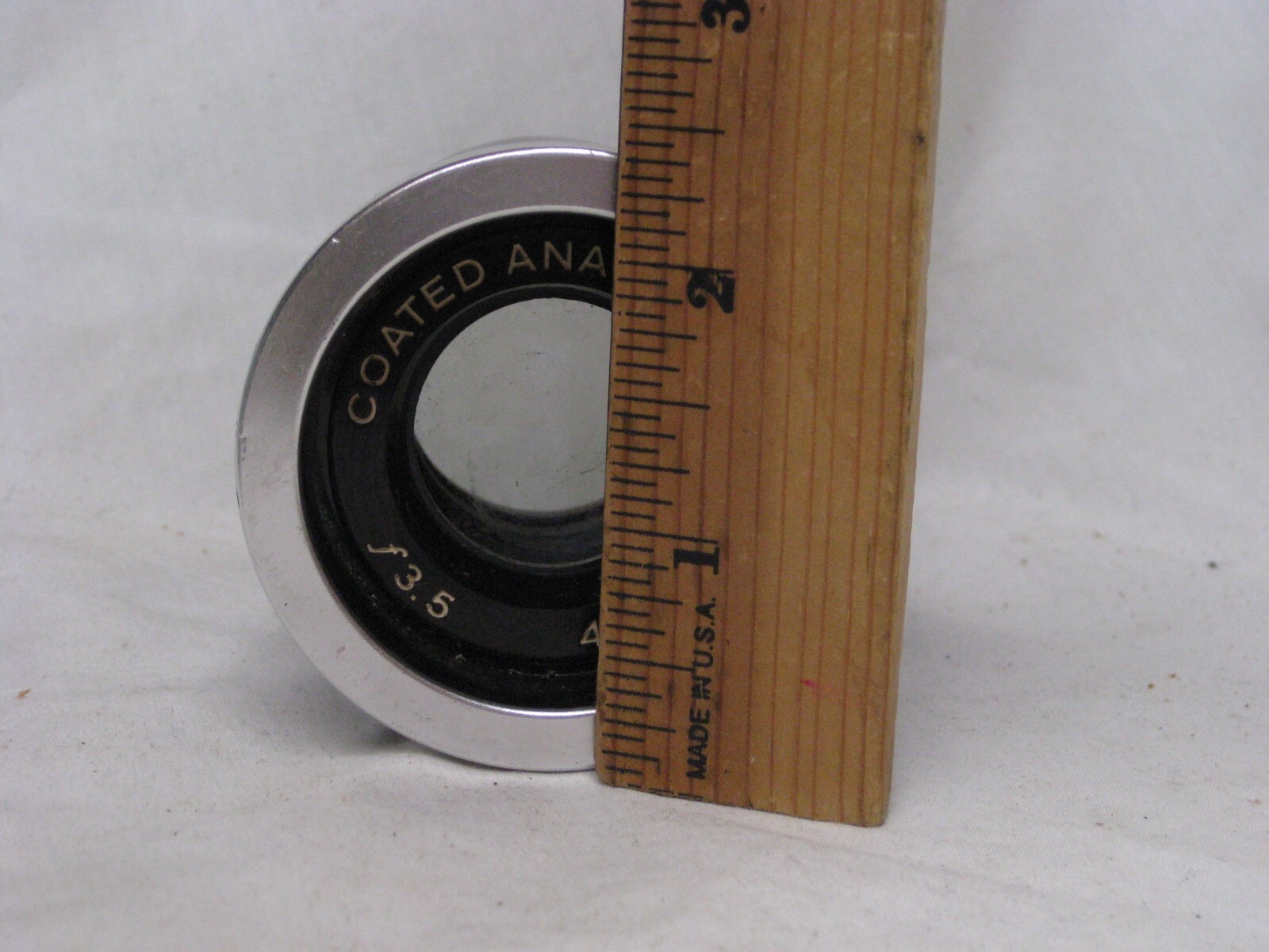 vintage Coated Anastigmat f 3.5 4 Inch Lens projector replacement  optical part