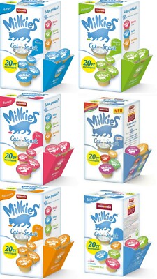 4 x Animonda Milkies (20 x 15g)