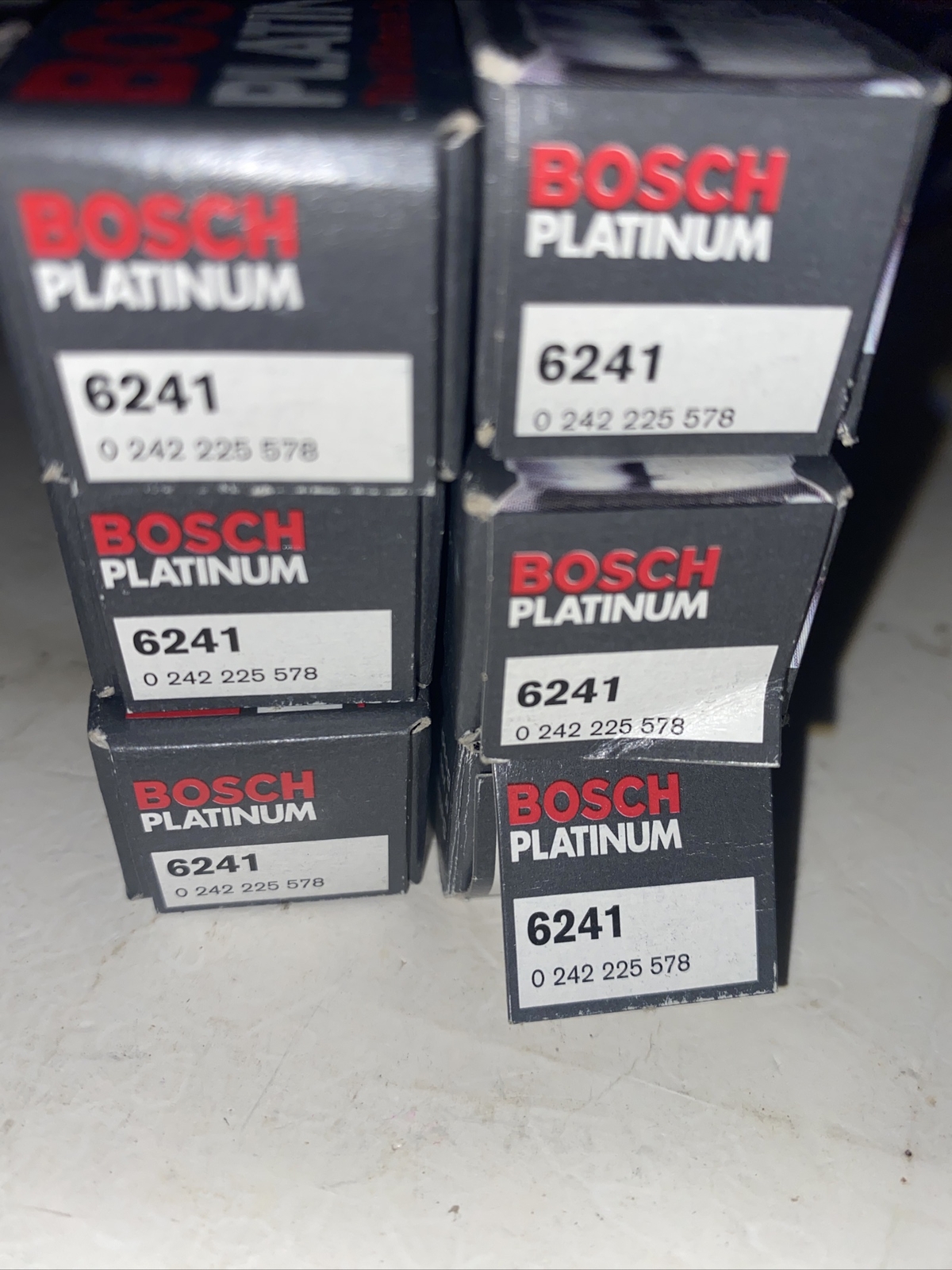Spark Plug Bosch 6241 fits 1993 Cadillac 60 Special 4.9L-V8 Lot of #6