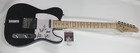 THE INTERRUPTERS SIGNED BLACK ELECTRIC GUITAR AIMEE ALL 4 JSA COA — photo 1