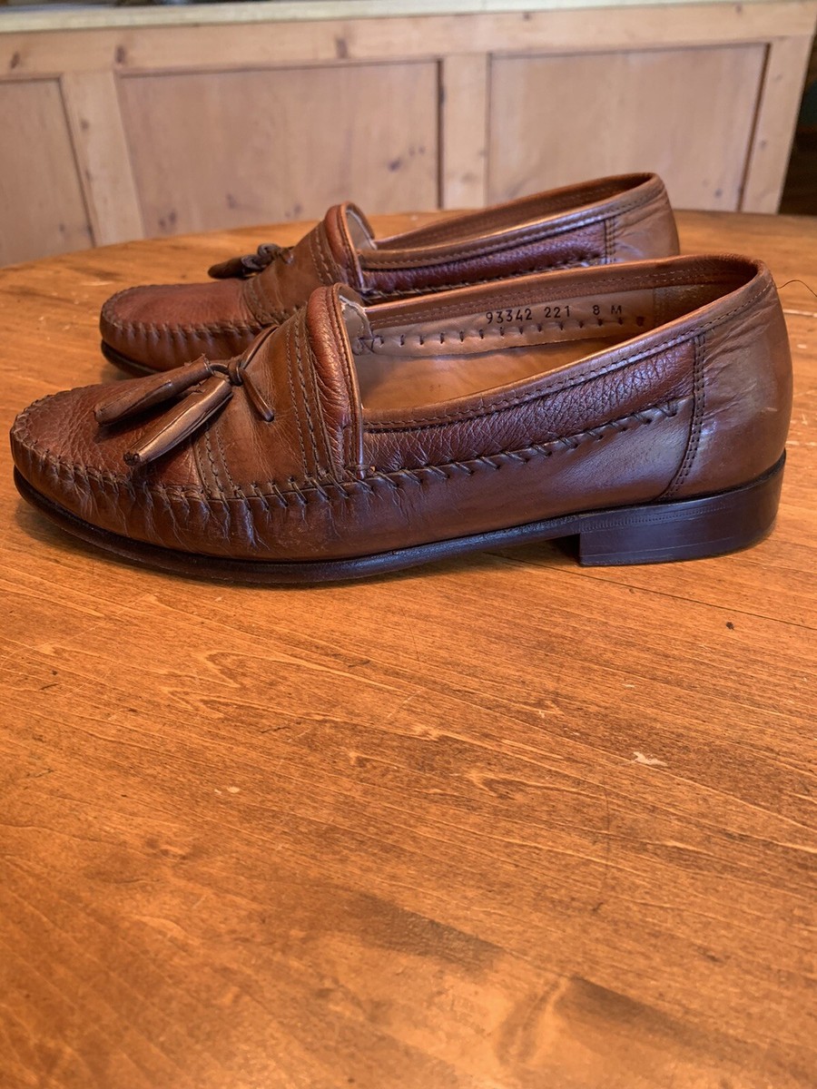 Brass Boot Walking Gloves Brown Loafer Leather Tassel Mens 12W _12.JPG?set_id=880000500F main image 3